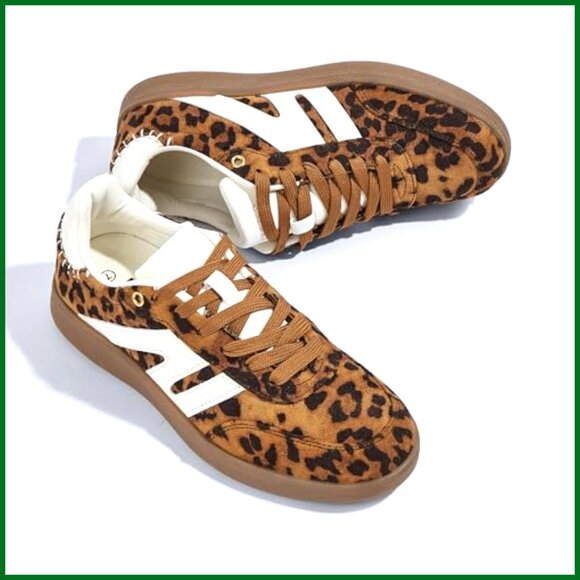 Classic Retro Gum Sole Sneakers Genuine Leather Anti-Slip Comfortable Fashion - Picture 6 of 6